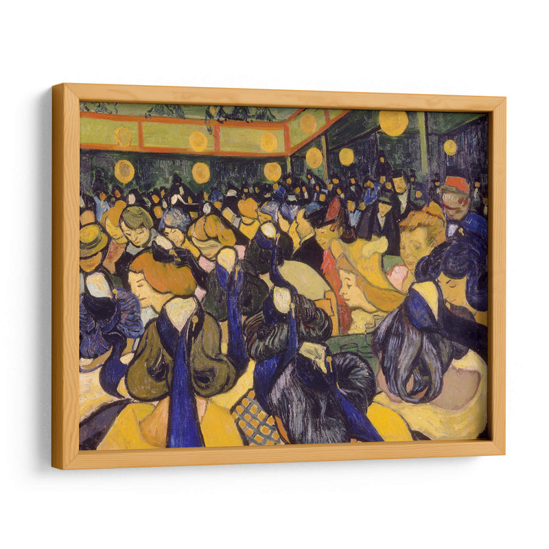 Salón de baile en Arles - Vincent Van Gogh | Cuadro decorativo de Canvas Lab