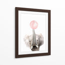 Elephant Bubble Gum | Cuadro decorativo de Canvas Lab