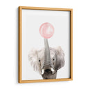 Elephant Bubble Gum | Cuadro decorativo de Canvas Lab