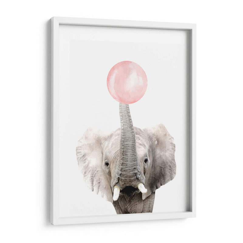 Elephant Bubble Gum | Cuadro decorativo de Canvas Lab