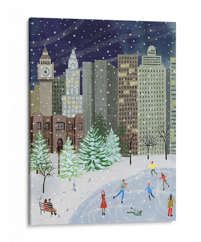 Navidad En La Ciudad I - Grace Popp | Cuadro decorativo de Canvas Lab