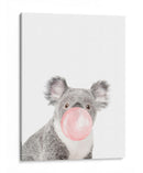 Koala Bubble Gum | Cuadro decorativo de Canvas Lab