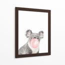 Koala Bubble Gum | Cuadro decorativo de Canvas Lab