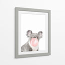 Koala Bubble Gum | Cuadro decorativo de Canvas Lab