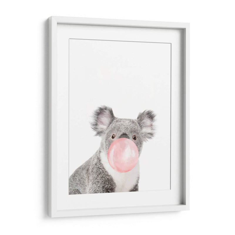Koala Bubble Gum | Cuadro decorativo de Canvas Lab
