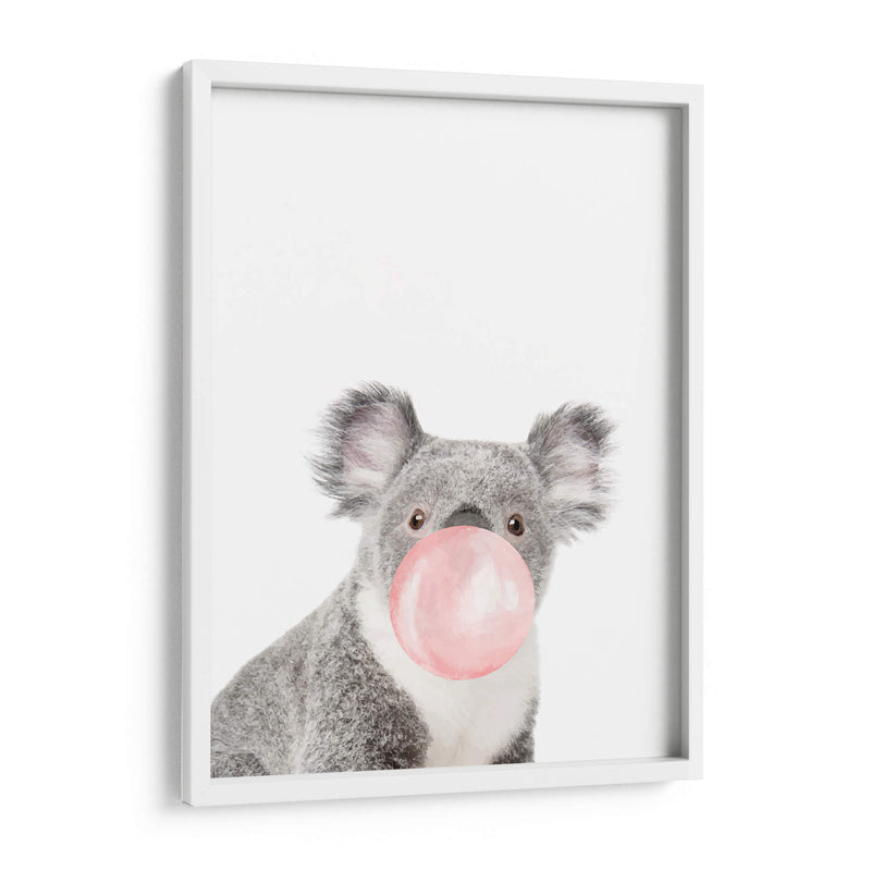 Koala Bubble Gum | Cuadro decorativo de Canvas Lab