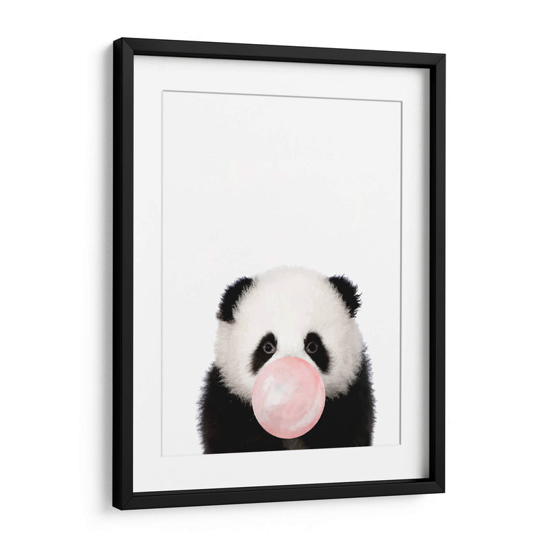 Panda Bubble Gum | Cuadro decorativo de Canvas Lab