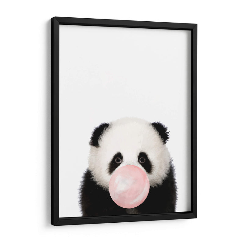 Panda Bubble Gum | Cuadro decorativo de Canvas Lab