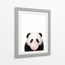 Panda Bubble Gum | Cuadro decorativo de Canvas Lab
