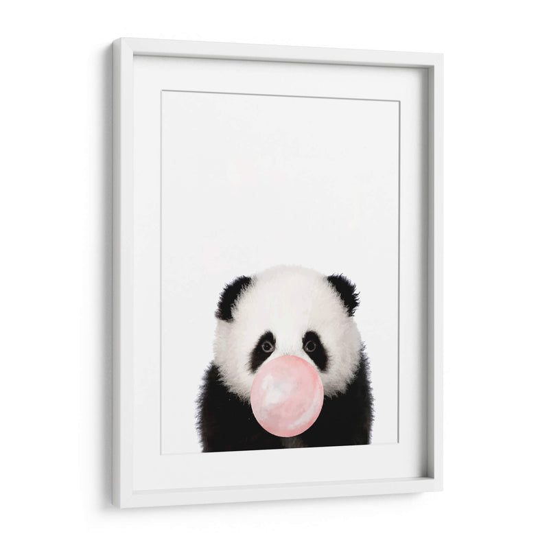 Panda Bubble Gum | Cuadro decorativo de Canvas Lab