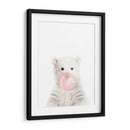 White Bear Bubble Gum | Cuadro decorativo de Canvas Lab