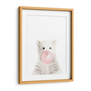 White Bear Bubble Gum | Cuadro decorativo de Canvas Lab