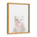 White Bear Bubble Gum | Cuadro decorativo de Canvas Lab