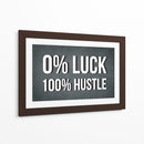 0% LUCK | Cuadro decorativo de Canvas Lab