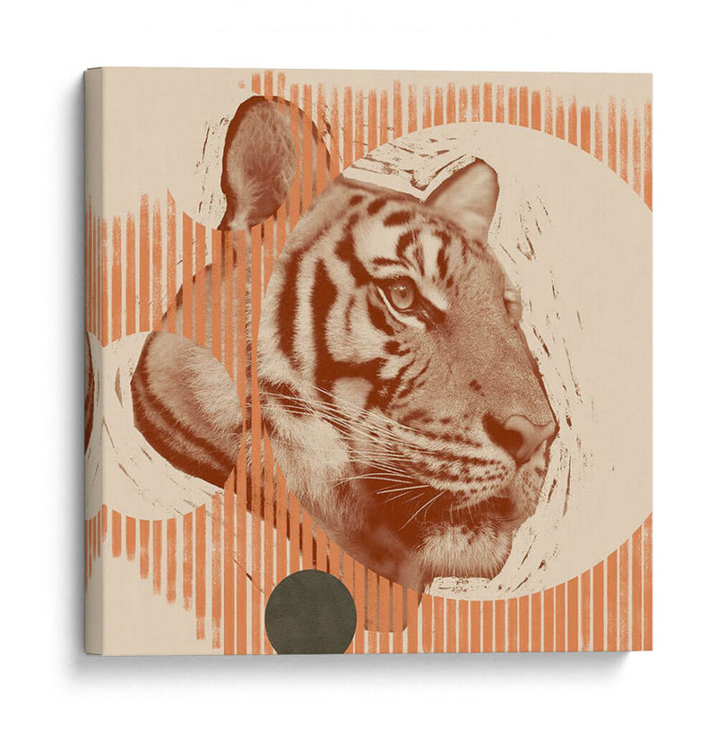 Arte Pop Tigre I - W. Rutledge | Cuadro decorativo de Canvas Lab