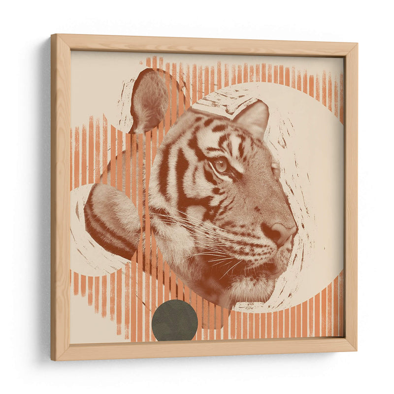 Arte Pop Tigre I - W. Rutledge | Cuadro decorativo de Canvas Lab