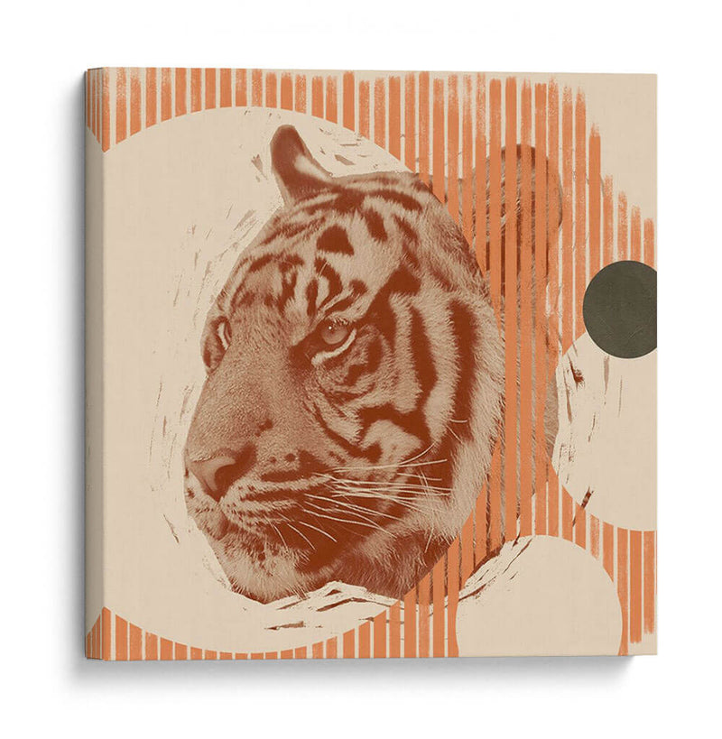 Pop Art Tiger Ii - W. Rutledge | Cuadro decorativo de Canvas Lab