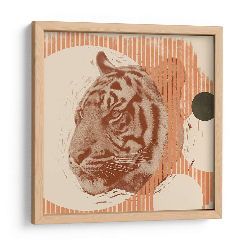 Pop Art Tiger Ii - W. Rutledge | Cuadro decorativo de Canvas Lab