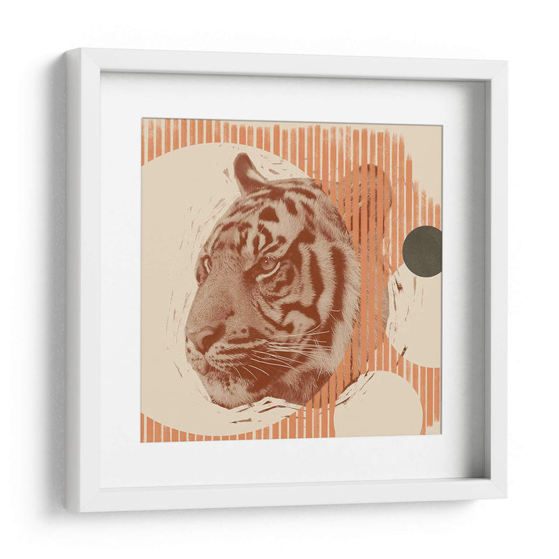 Pop Art Tiger Ii - W. Rutledge | Cuadro decorativo de Canvas Lab