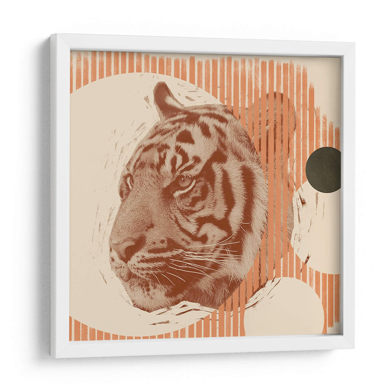 Pop Art Tiger Ii - W. Rutledge | Cuadro decorativo de Canvas Lab