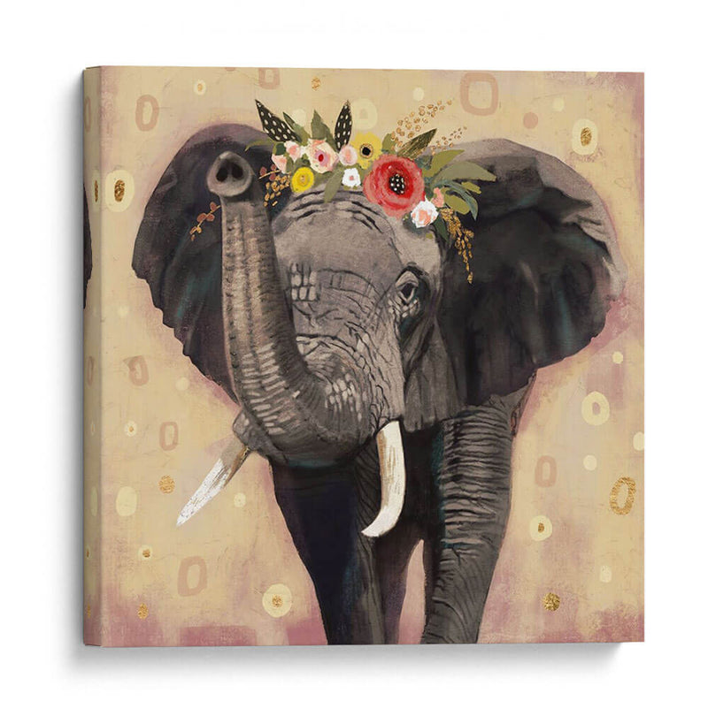 Klimt Elephant Ii - Susan Savory | Cuadro decorativo de Canvas Lab