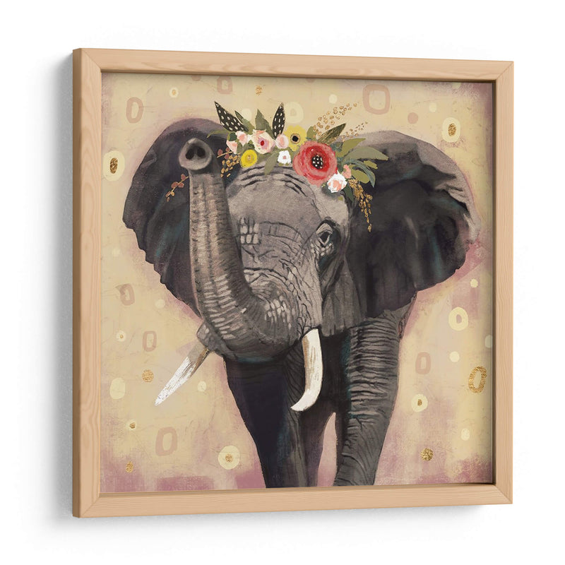 Klimt Elephant Ii - Susan Savory | Cuadro decorativo de Canvas Lab