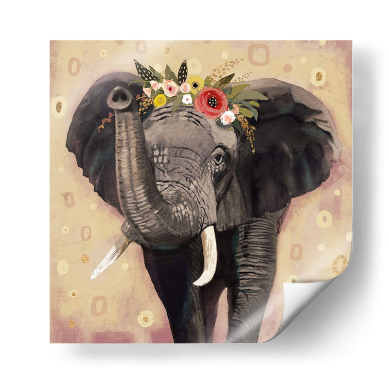 Klimt Elephant Ii - Susan Savory | Cuadro decorativo de Canvas Lab