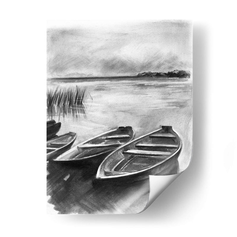 Bateau Noir I - Jennifer Paxton Parker | Cuadro decorativo de Canvas Lab