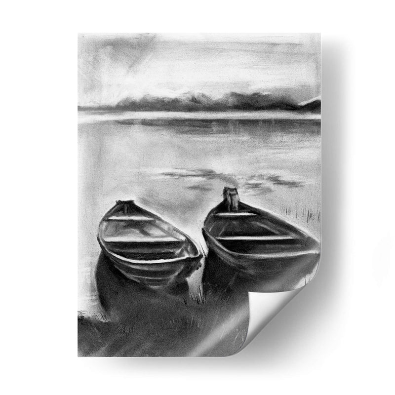 Bateau Noir Ii - Jennifer Paxton Parker | Cuadro decorativo de Canvas Lab