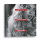 Beyoncé Diva | Cuadro decorativo de Canvas Lab