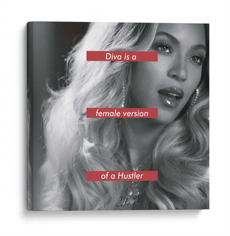 Beyoncé Diva | Cuadro decorativo de Canvas Lab