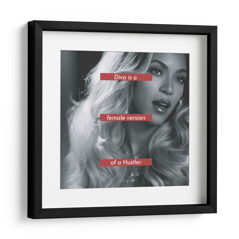 Beyoncé Diva | Cuadro decorativo de Canvas Lab