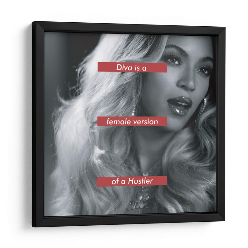 Beyoncé Diva | Cuadro decorativo de Canvas Lab