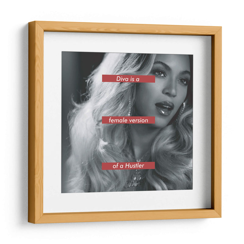 Beyoncé Diva | Cuadro decorativo de Canvas Lab