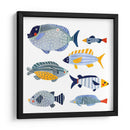 Pescado Estampado I - Susan Savory | Cuadro decorativo de Canvas Lab