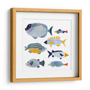 Pescado Estampado I - Susan Savory | Cuadro decorativo de Canvas Lab