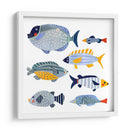 Pescado Estampado I - Susan Savory | Cuadro decorativo de Canvas Lab