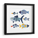 Pescado Estampado Ii - Susan Savory | Cuadro decorativo de Canvas Lab