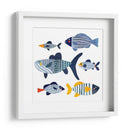 Pescado Estampado Ii - Susan Savory | Cuadro decorativo de Canvas Lab