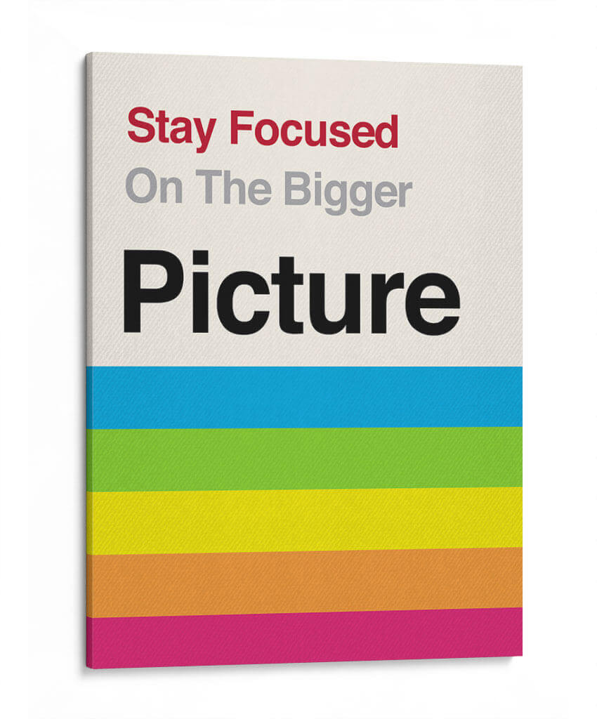 Bigger Picture | Cuadro decorativo de Canvas Lab
