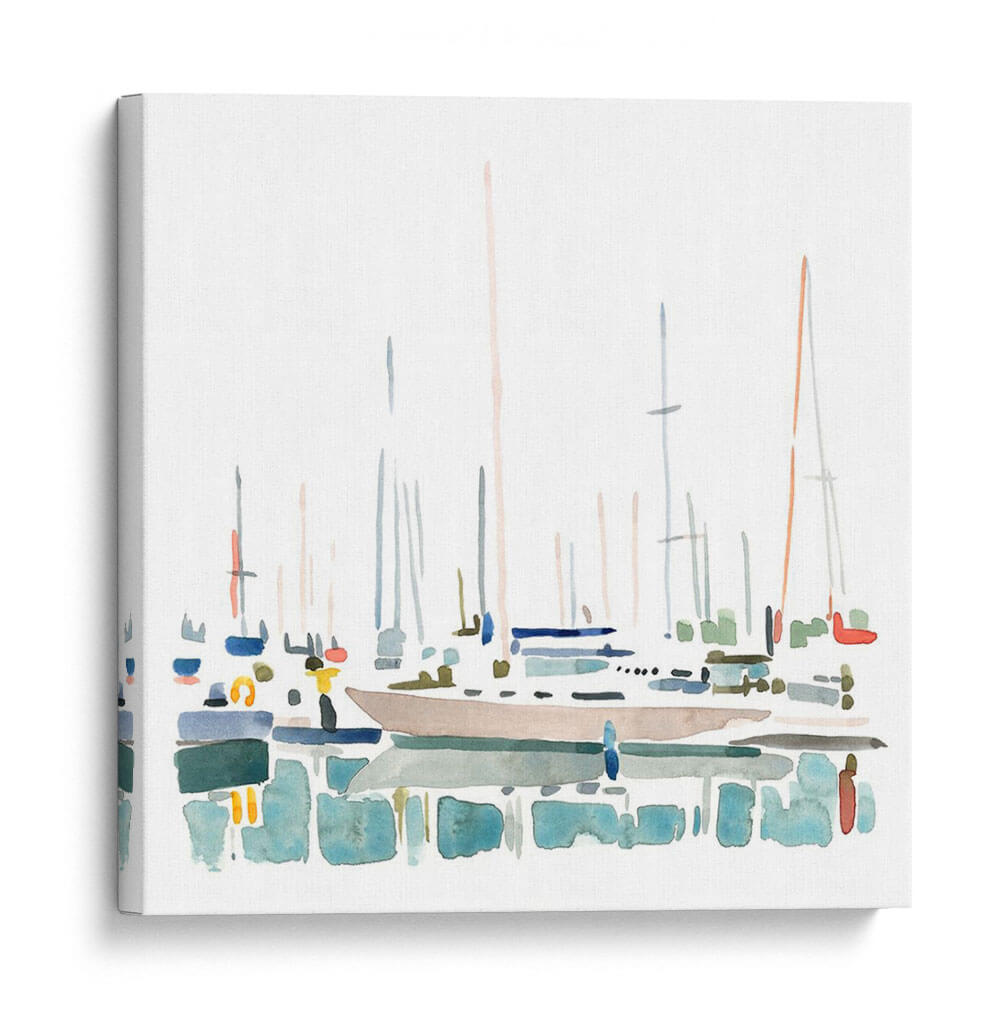 Paisaje De Velero Ii - Gerard Paul Deshayes | Cuadro decorativo de Canvas Lab