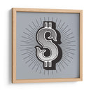 Dollar | Cuadro decorativo de Canvas Lab