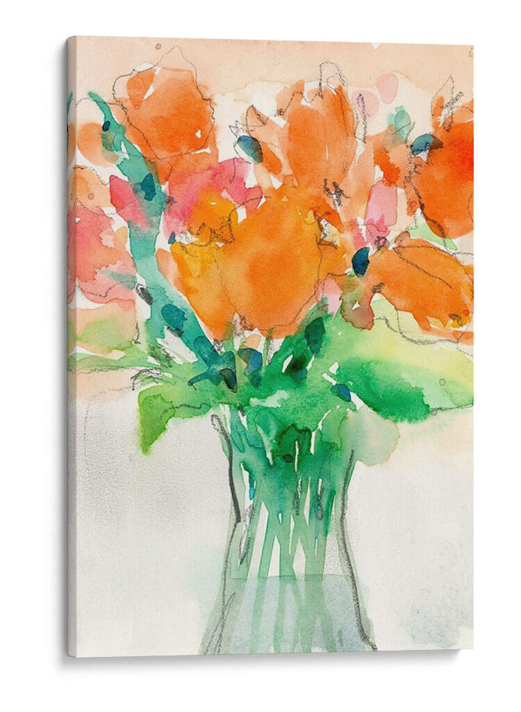 Bouquet Alegre I - Samuel Dixon | Cuadro decorativo de Canvas Lab