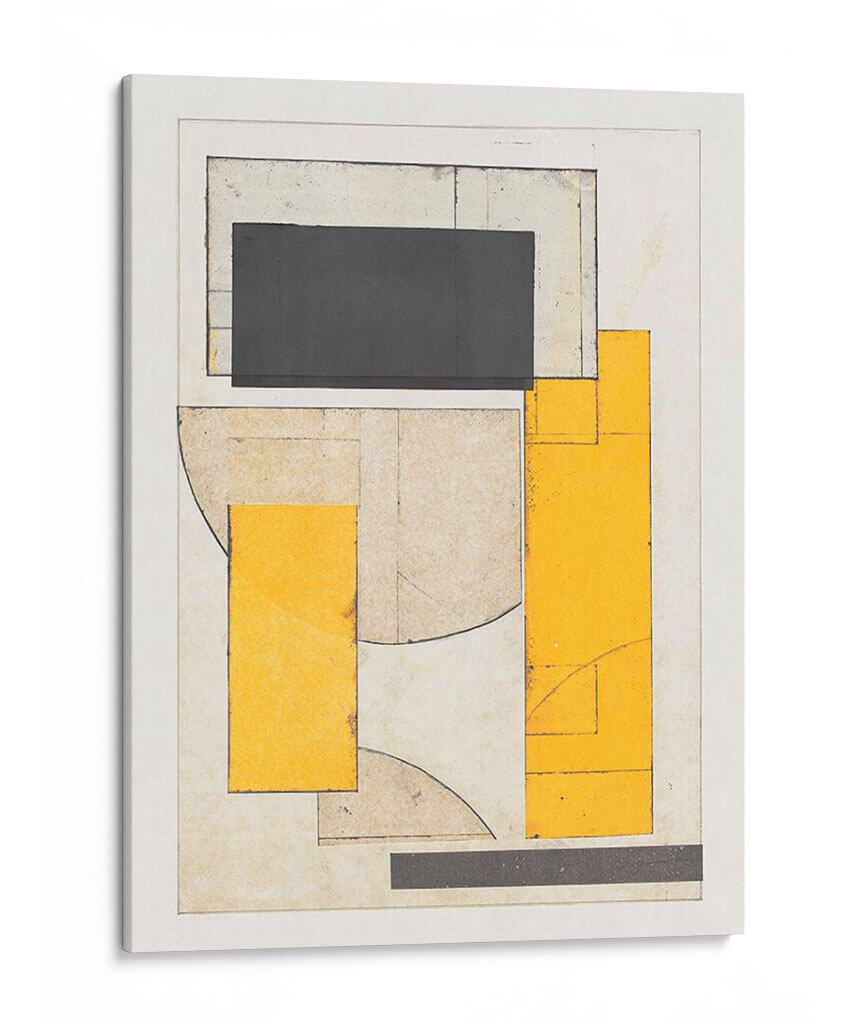 Mapeo Bauhaus Iv - Rob Delamater | Cuadro decorativo de Canvas Lab