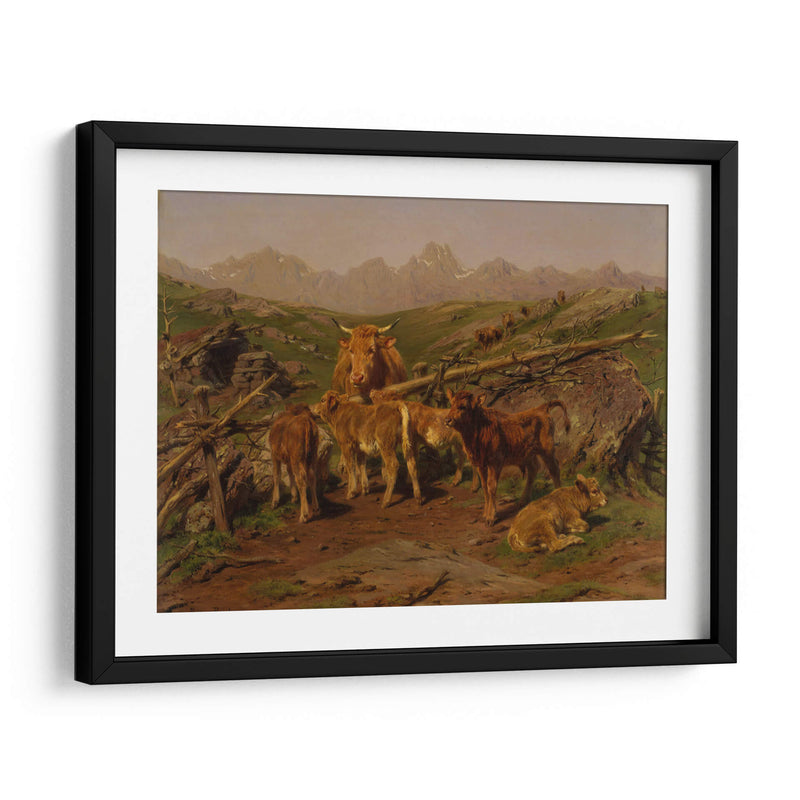 Terneros - Rosa Bonheur | Cuadro decorativo de Canvas Lab
