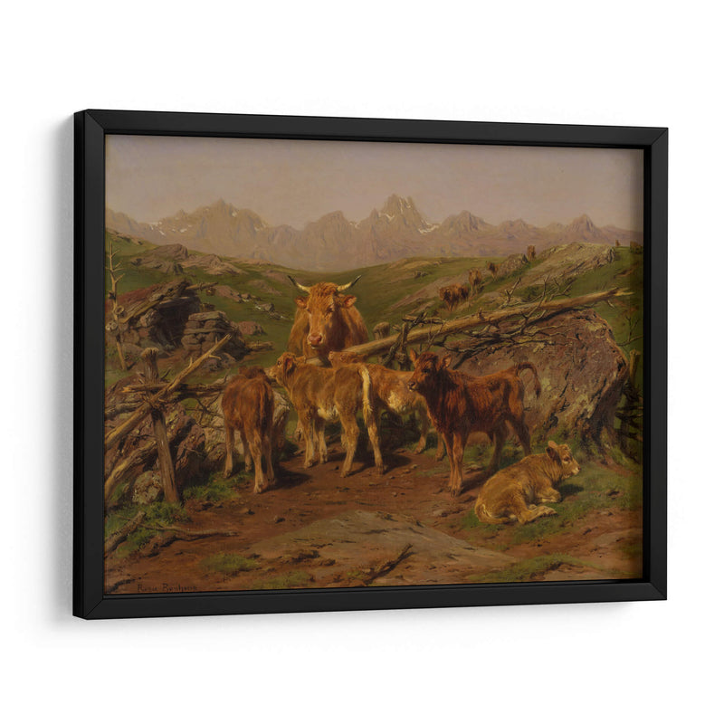 Terneros - Rosa Bonheur | Cuadro decorativo de Canvas Lab