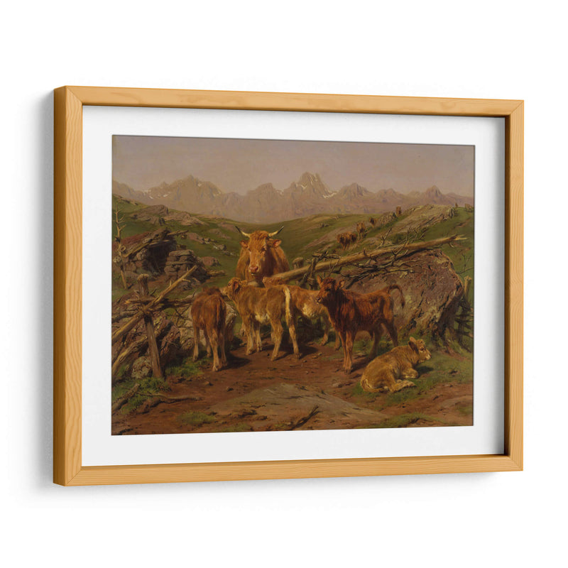 Terneros - Rosa Bonheur | Cuadro decorativo de Canvas Lab