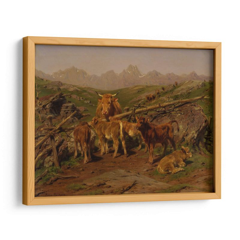 Terneros - Rosa Bonheur | Cuadro decorativo de Canvas Lab