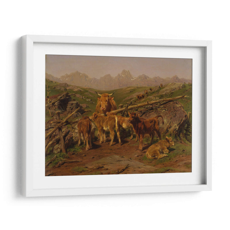 Terneros - Rosa Bonheur | Cuadro decorativo de Canvas Lab