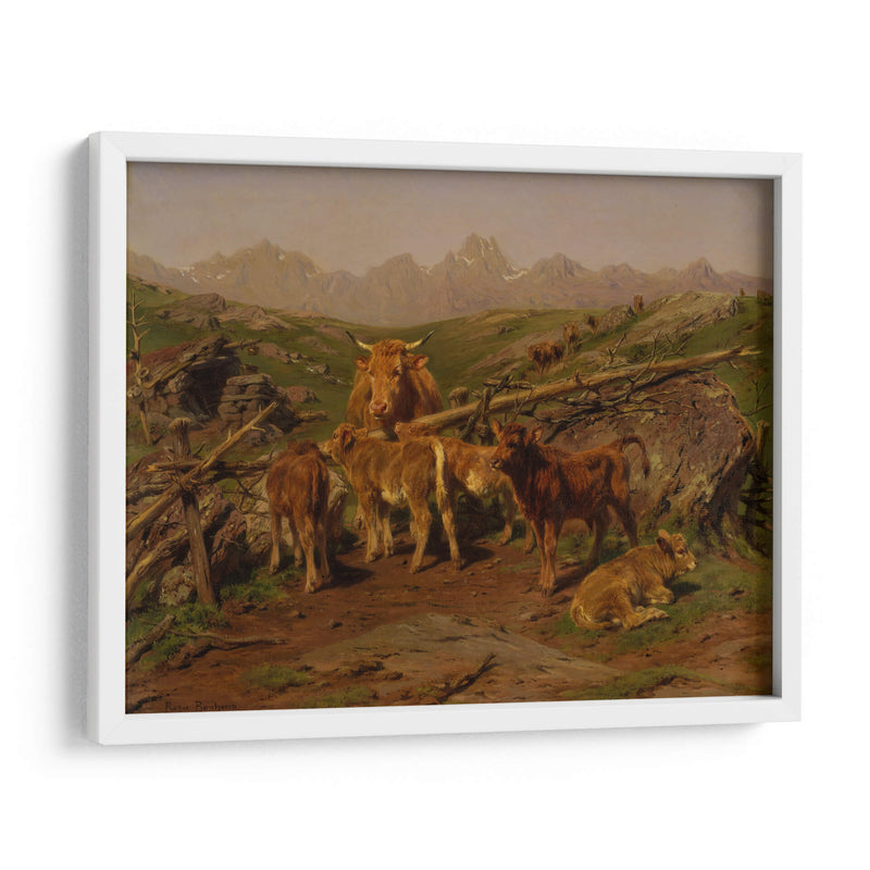 Terneros - Rosa Bonheur | Cuadro decorativo de Canvas Lab
